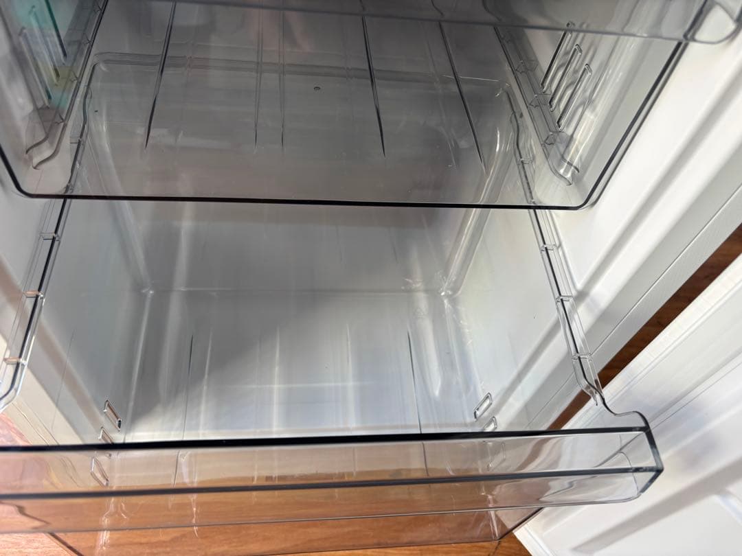 女性オーナー！美品！2024年製！スリム幅！Haier 148L 2ドア 冷蔵庫