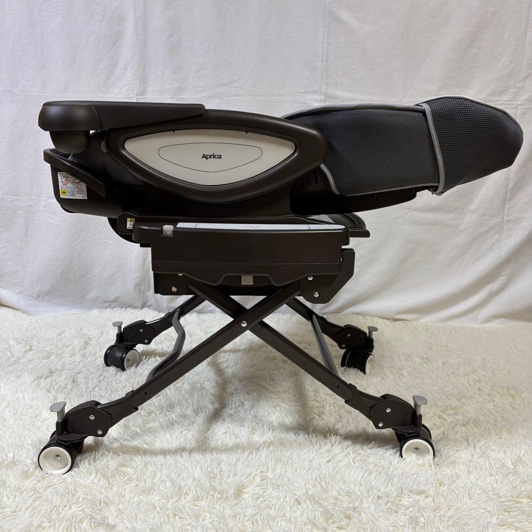 【極美品】Aprica アップリカ ユラリズム　オートライト ハイローチェア