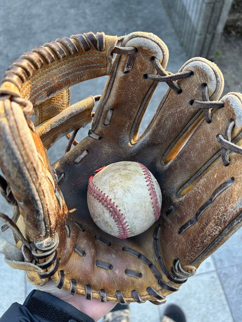 ミズノプロ硬式内野手用グローブ