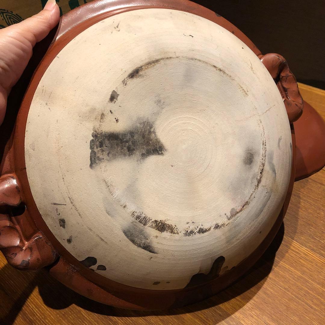 すっぽん鍋　鉄赤　10号