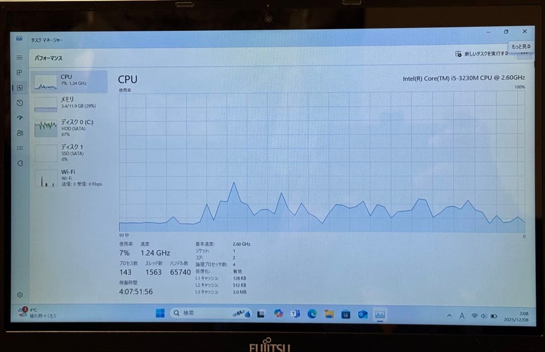 最安出品値下げ不可　FMV s54KW windows11 offce2021