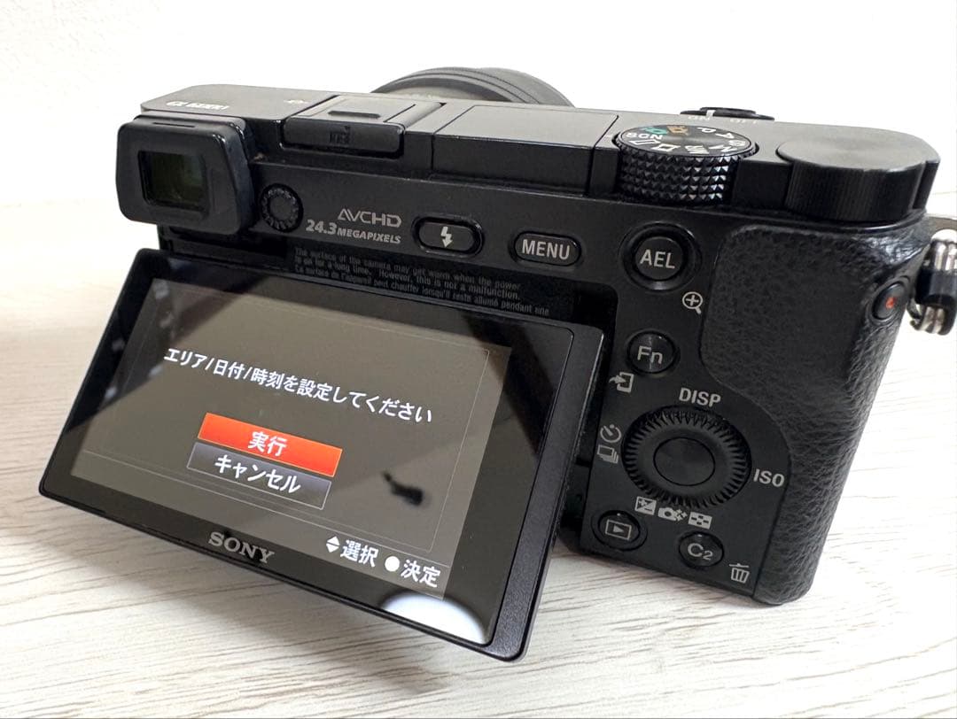 （再）値下げしました　SONY α6000 ILCE-6000Y 即日発送