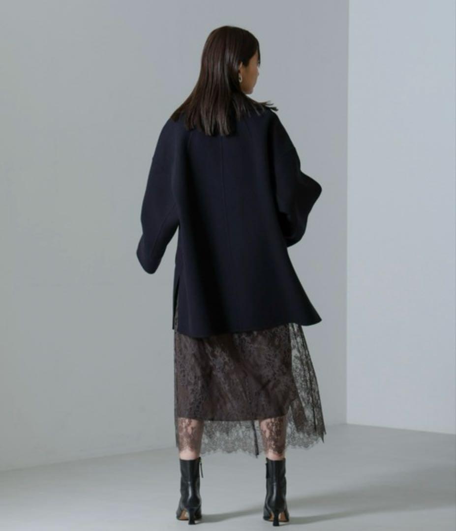 美品✨　ナノユニバース　PURE LAMBS リバーミドルコート　L　24AW