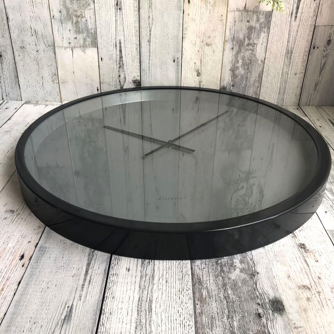【美品】zuiver ザイファー 壁掛け時計　約60cm × 60cm