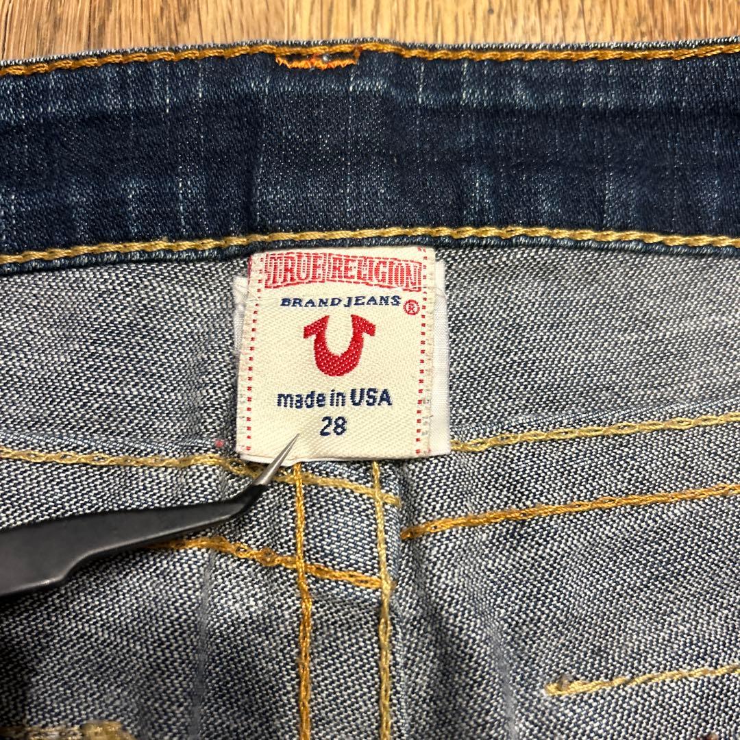 io着用TRUE RELIGION 28 フレアデニム