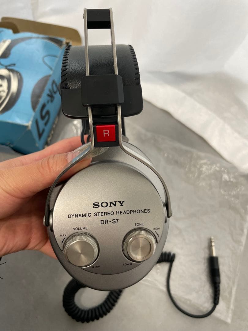 箱付き レトロ SONY DR-S7 ダイナミックステレオヘッドフォンdr-s7