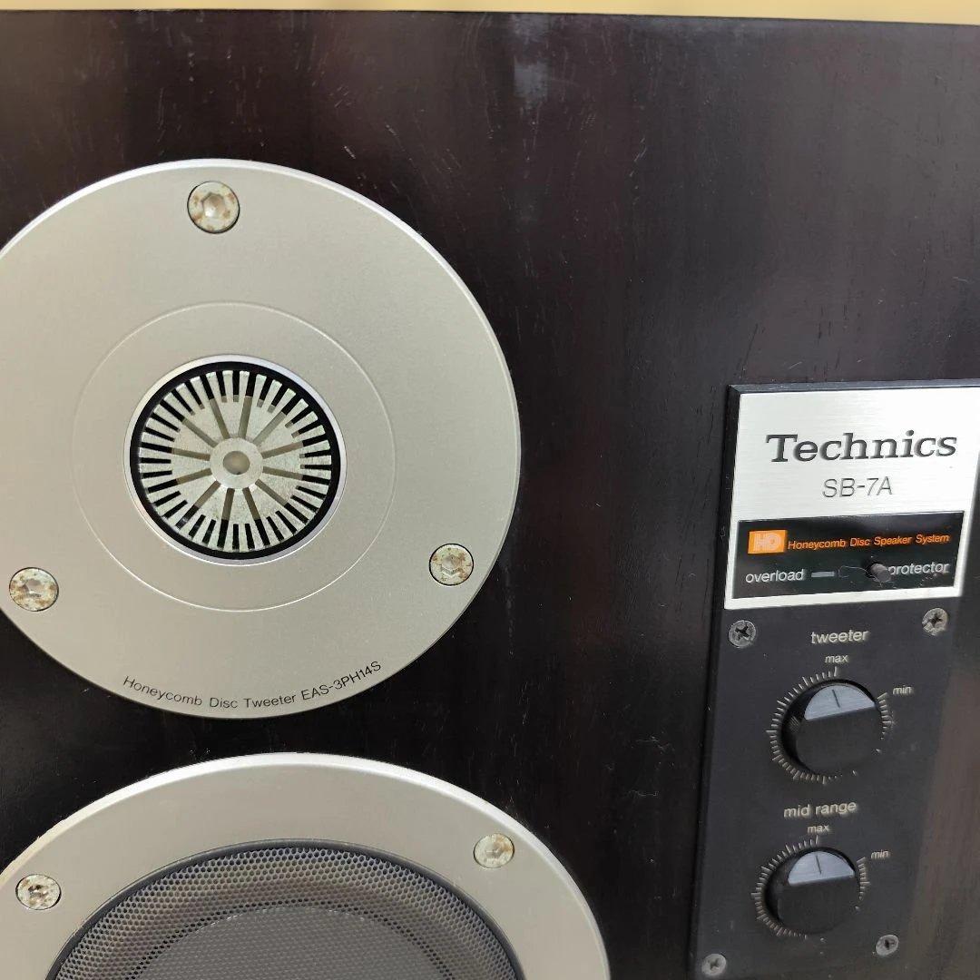 ②左スピーカー 3WAY　テクニクス SB-7A【注意：1台の出品】1980年代