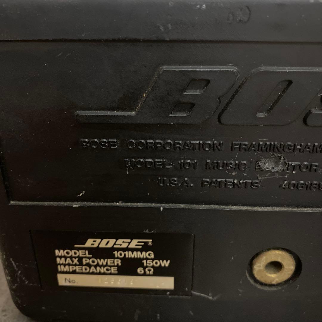 BOSE スピーカー ブラック　ペア　101MMG ジャンク