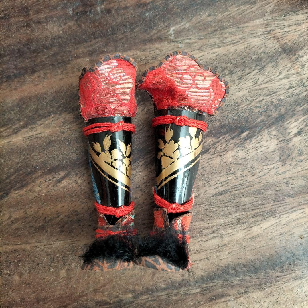 鎧兜　赤　蜻蛉　　箱有