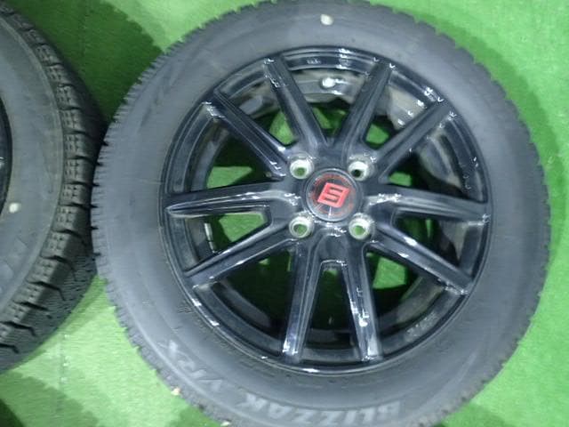 B1084【送料無料】スタッドレスタイヤ 155/65R14 4本セット
