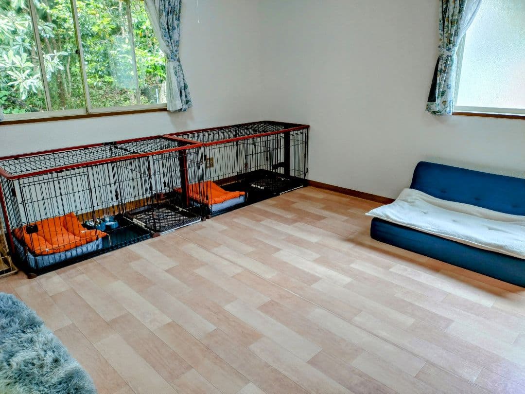 犬用金属ケージ