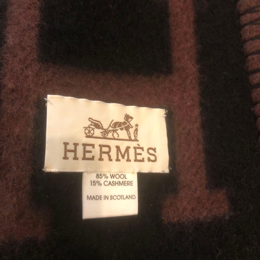 エルメス　ブランケット　プレード