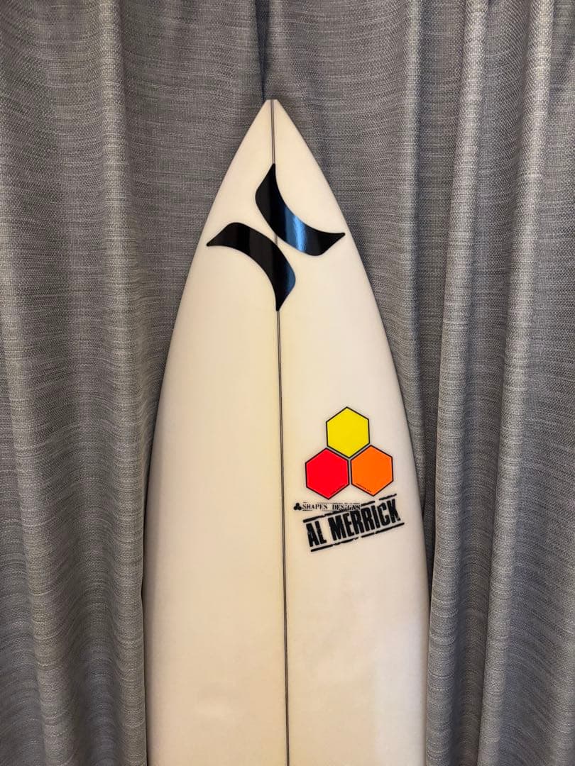 AL MERRICK ショートボード ホワイト 5.5