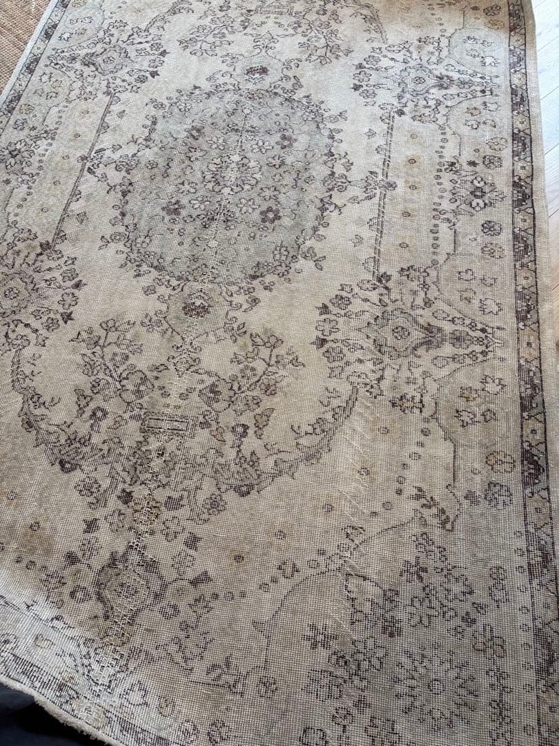 ヴィンテージ トルコラグ　ベージュ