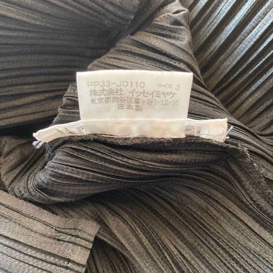 ISSEY MIYAKE プリーツデザイン シャツ