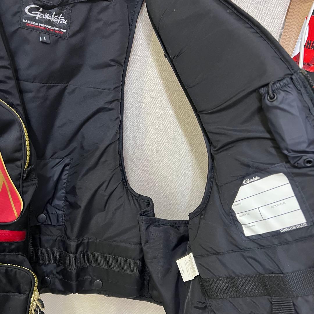 がまかつ GM-2191 フローティングベスト Lサイズ ライフジャケット