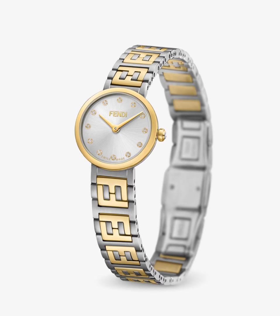 フォーエバー フェンディ 19mm - ブレスレットウォッチ、FFロゴ入り