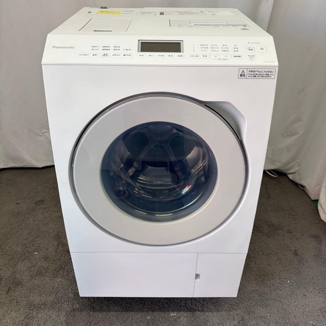 996　パナソニック　ドラム式洗濯機　12キロ　乾燥付き　左開　安い　設置無料