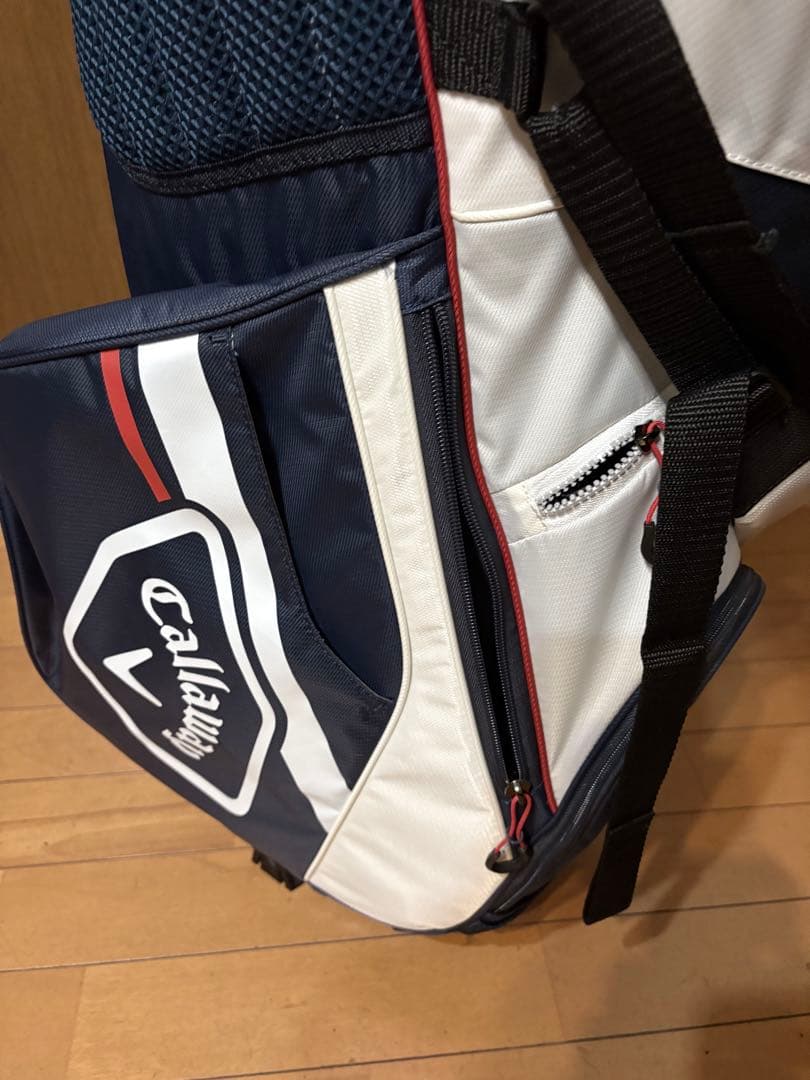 使用感小　完売　キャロウェイ　スタンド　トリコロール　軽量　ユニセックス