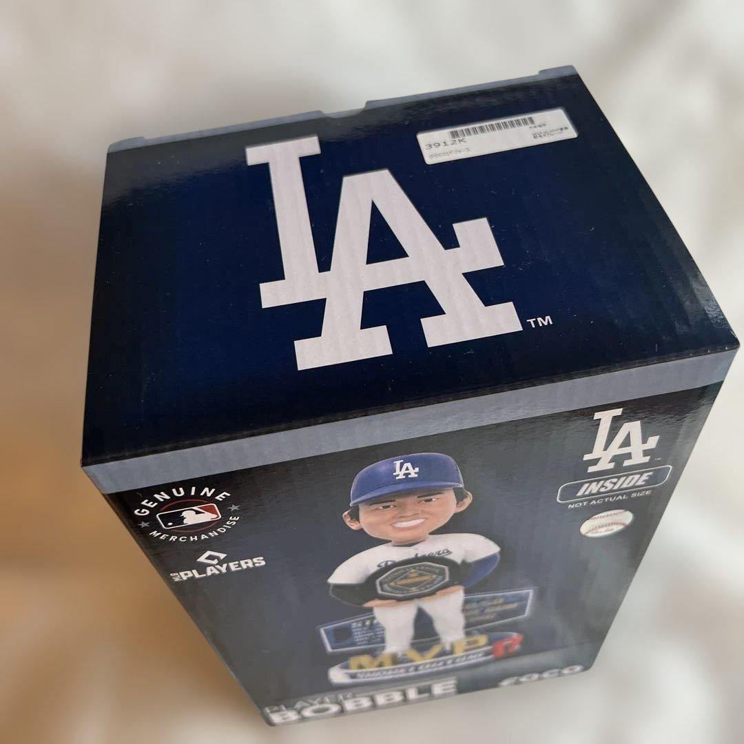 ドジャース 大谷翔平 2024 NL MVP 受賞記念ボブルヘッド おまけ付！