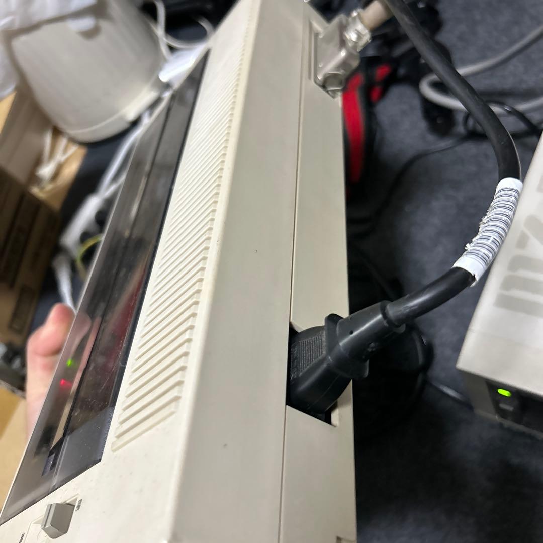 SHARP MZ-2500 通電済み