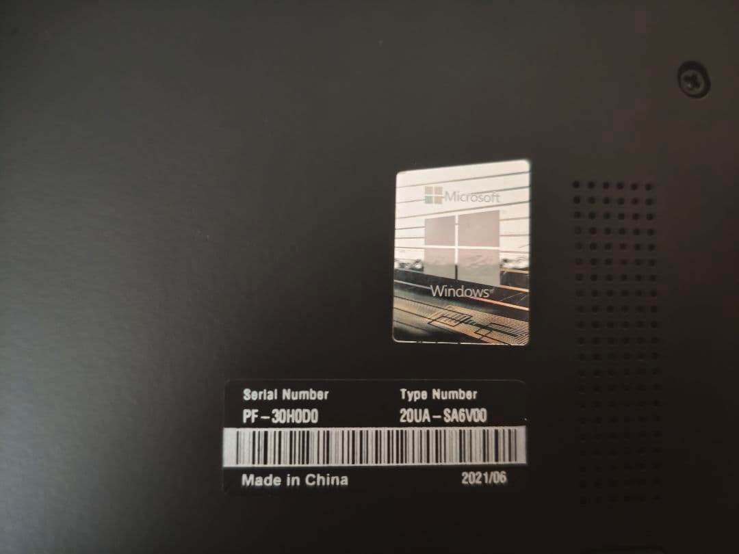 Windowsノート本体 ThinkPadX1 Carbon Gen8 10210U/16GB/256GB