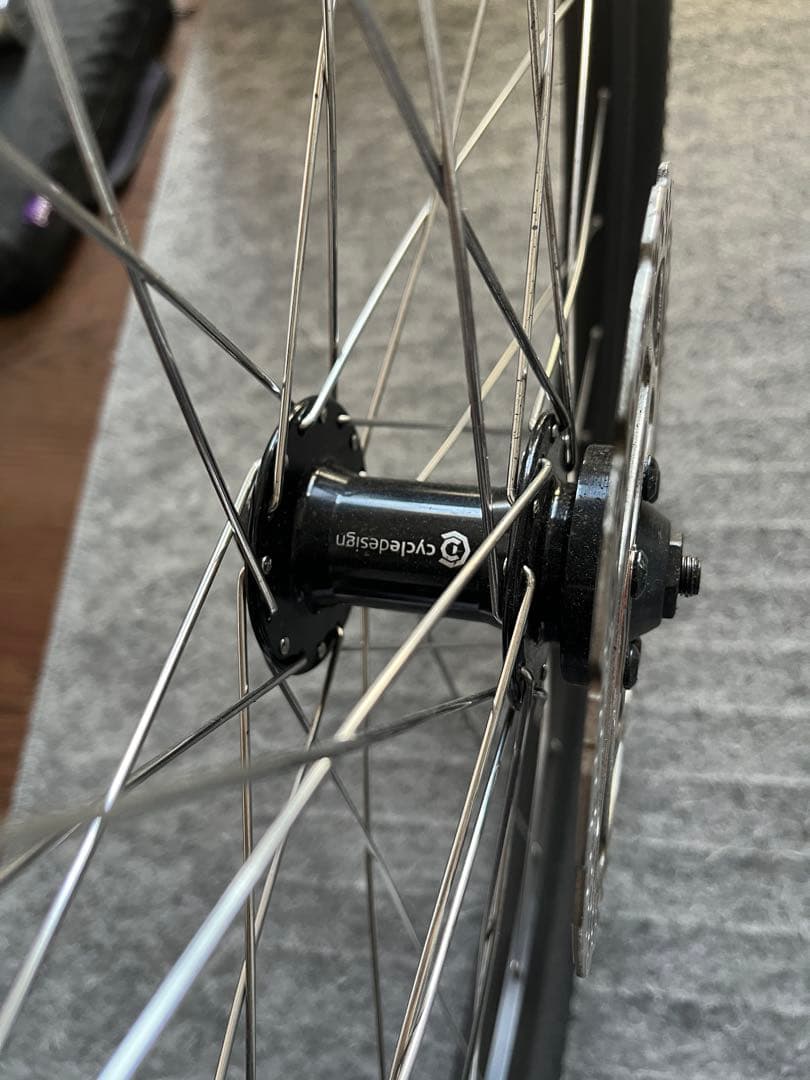 27.5*2.10 MTB 自転車ホイールセット タイヤ・ディスクローター付き