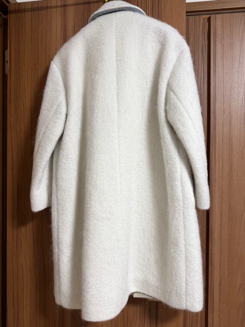 【新品】yori ヨリ ステンカラーシャギーコート 36 サイズ　【完売品】