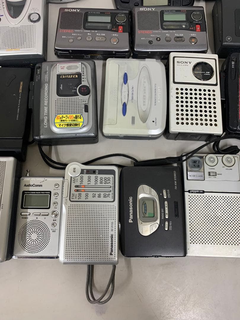 ポータブルプレーヤー まとめ売り.カセットプレーヤー.CDプレーヤーsony