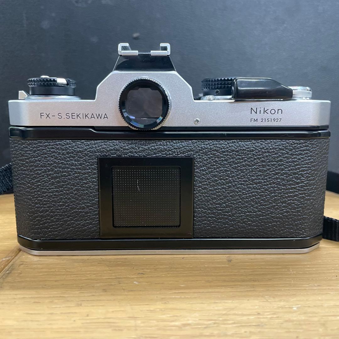 Nikon FM シルバーボディ フィルムカメラ