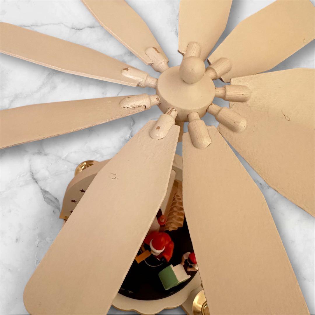 クリスマスピラミッド　ウィンドミル　エルツ山地　ドイツ　リヒャルト　グレーザー