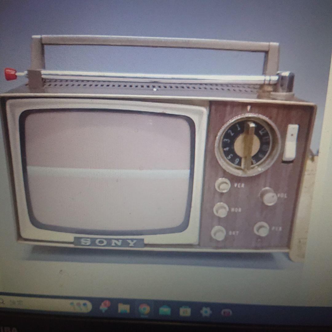 早川電気(シャープ)製 アンティークマイクロテレビ 試作品かな？？？