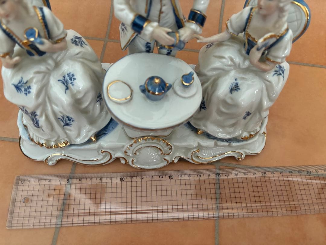 陶器人形お茶会