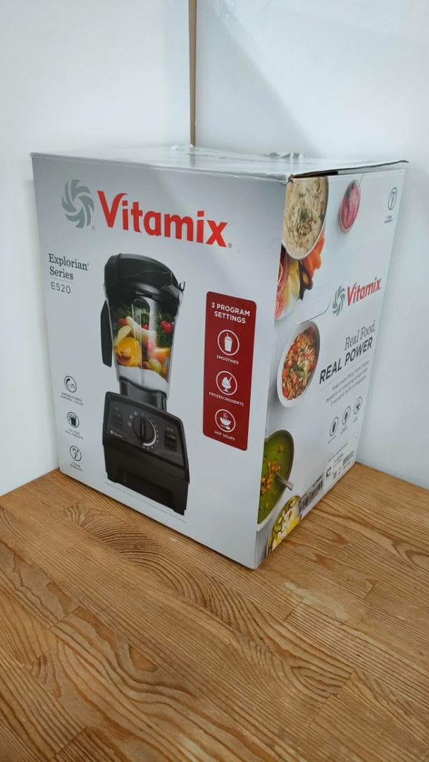 【目立った傷や汚れなし】バイタミックスE520　ホワイト　1603