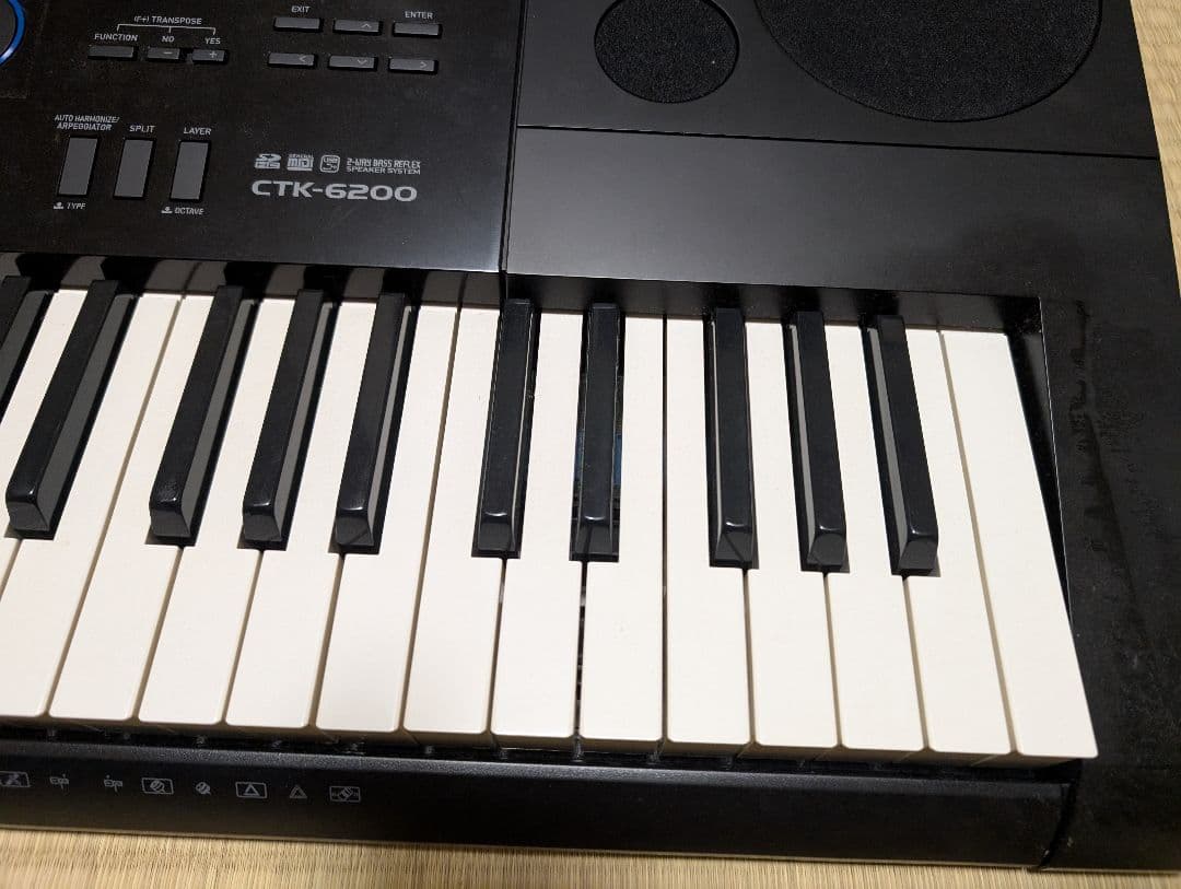 CASIO CTK-6200 電子キーボード