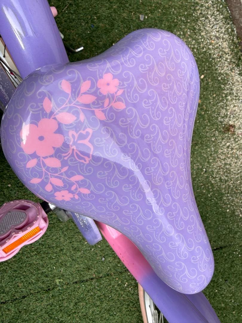 プリンセス　ソフィア　18インチ　自転車　子供　女の子　補助輪付き