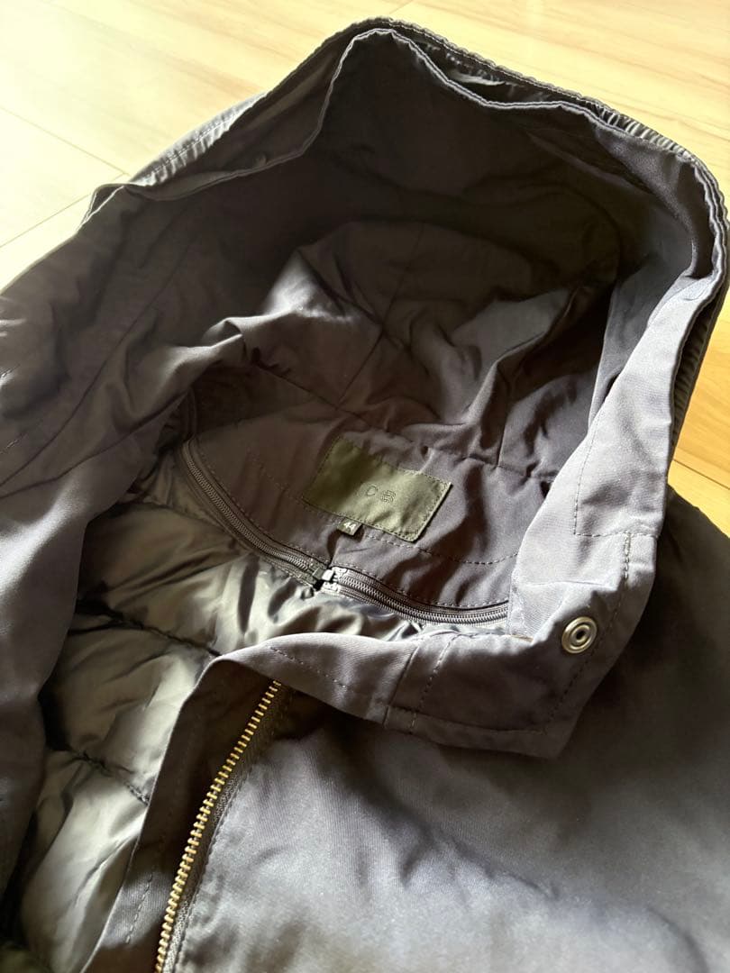 美品★iCB モッズコート ネイビー ダウンライナー付き 大きいサイズ　44