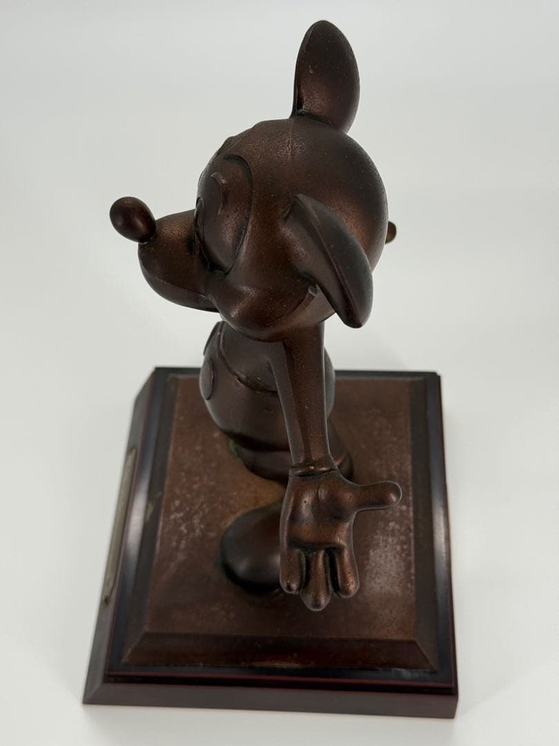 【希少】ペデストリアン ブロンズ ミッキーマウス像　レア