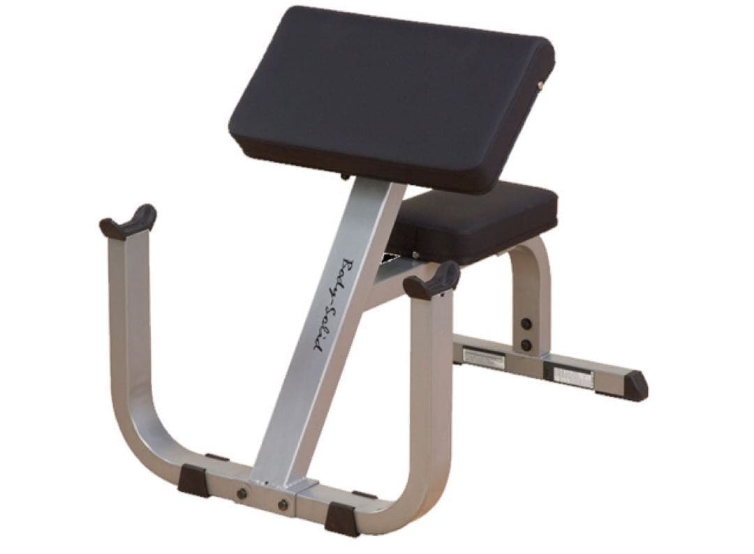 BodySolidのジムユースのプリチャーベンチ