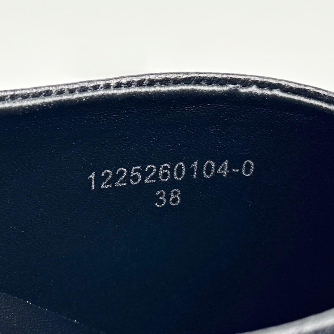 ETRE TOKYO 25SS インヒールレザーミュール 38 ブラック