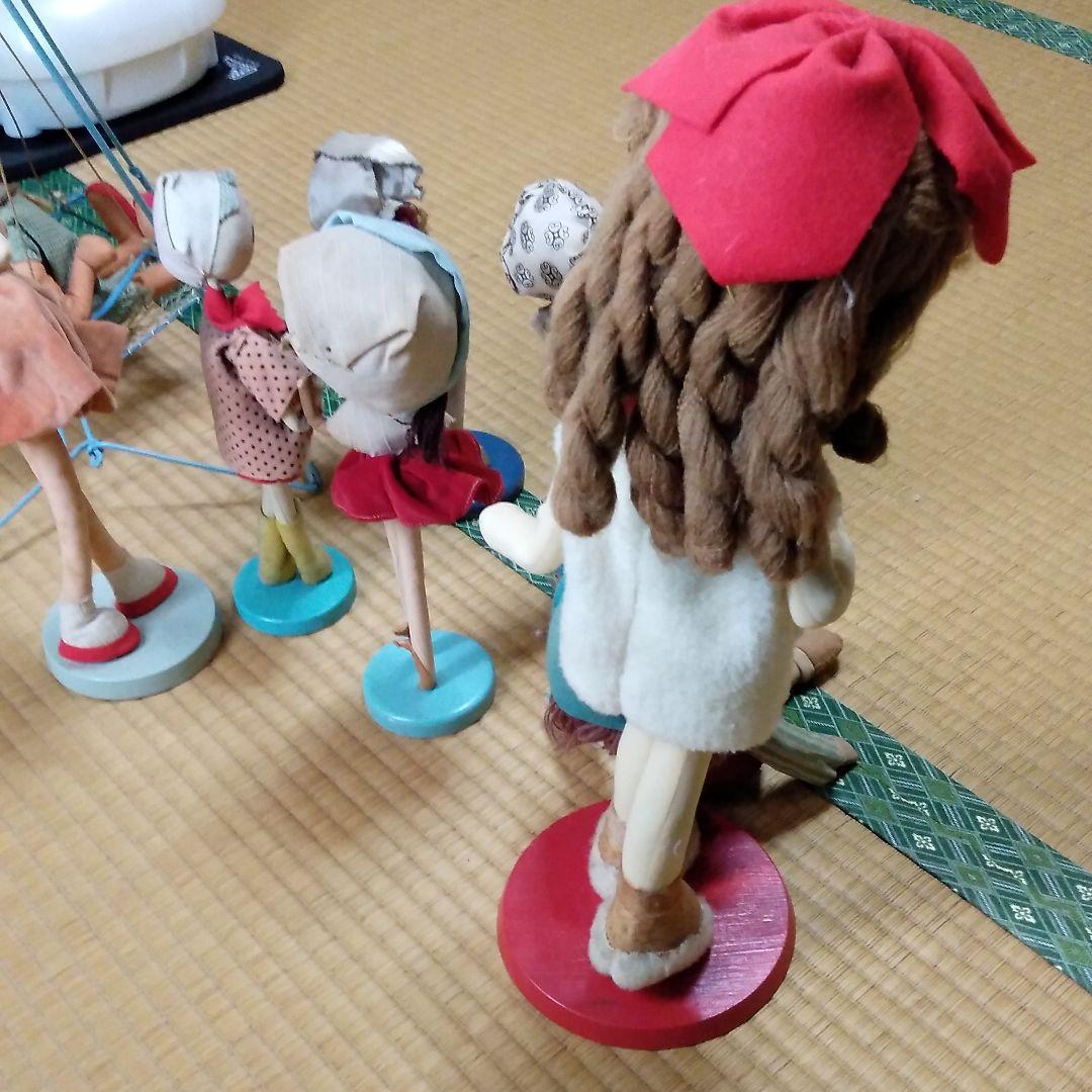 文化人形8体