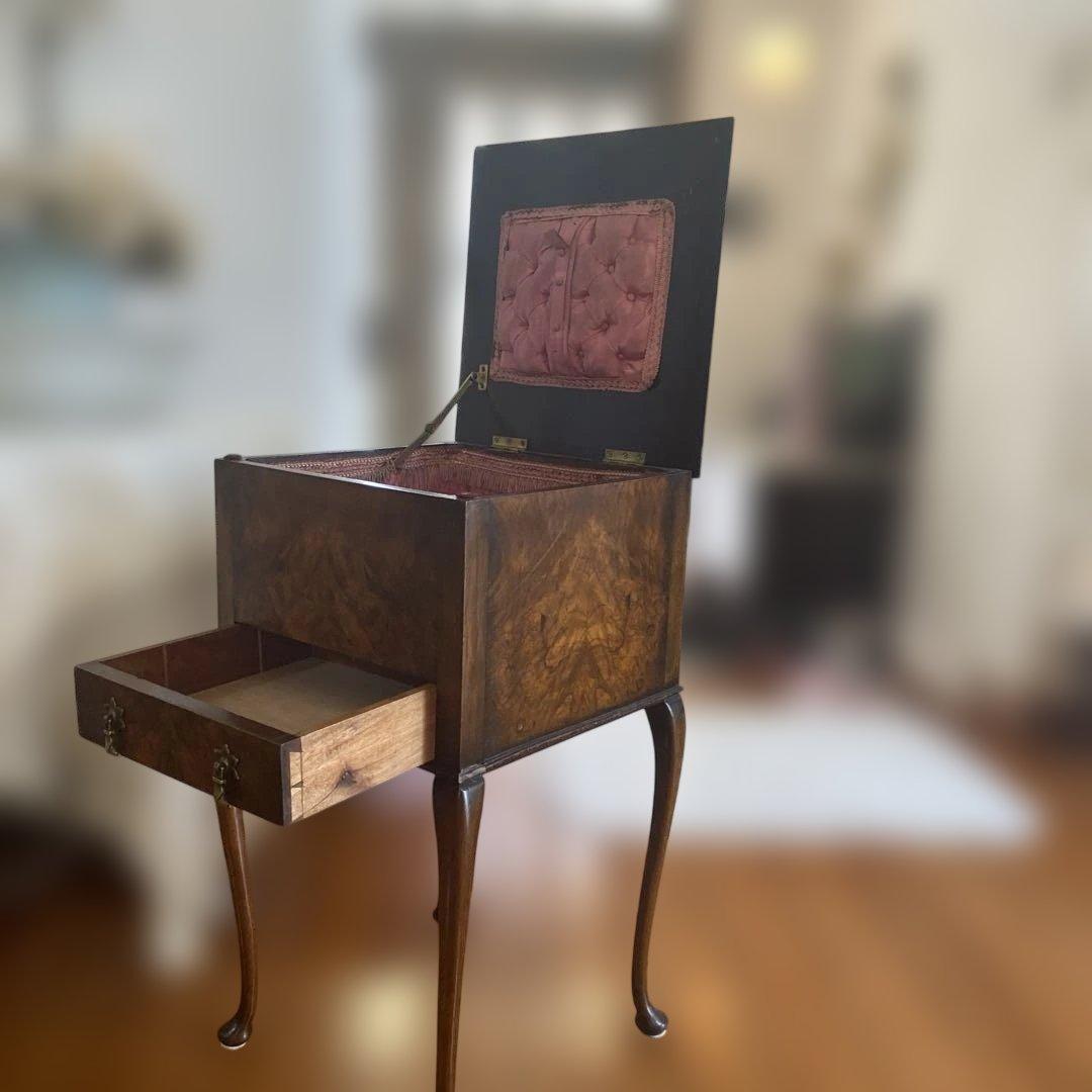 アンティークソーイングボックス小ぶり