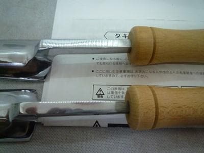 タキイ　和裁電化鏝　ランプ付　和裁コテ　タキイ製　鏝２本付未使用品