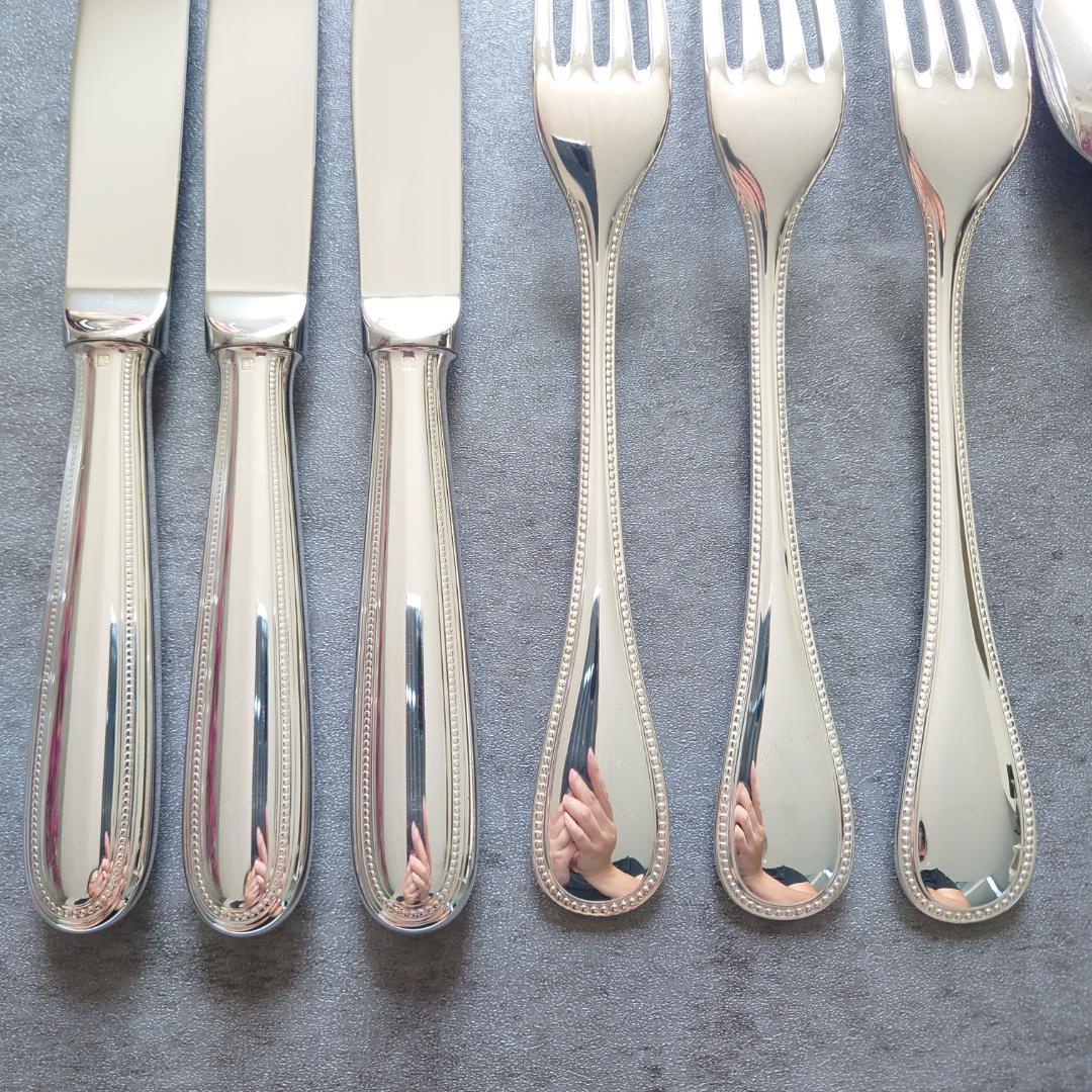 美品 クリストフル パール スタンダードサイズ 9点