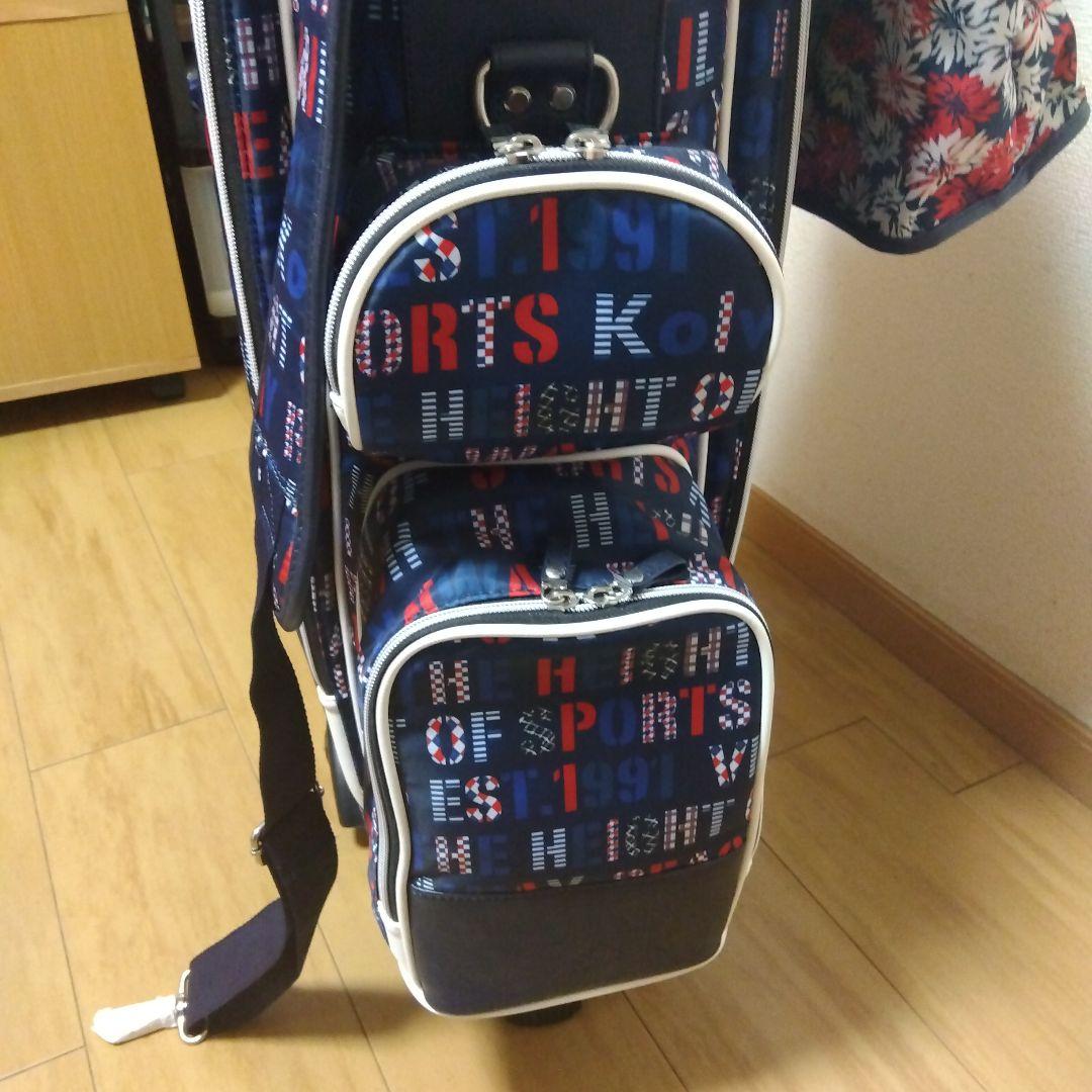 Kolwin レディースキャスター付きキャディバッグ　８,５インチ　新品未使用