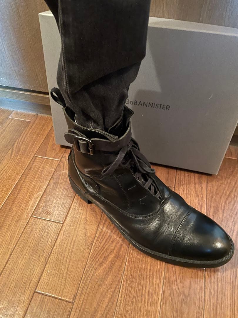 alfredoBANNISTER ブラックブーツ