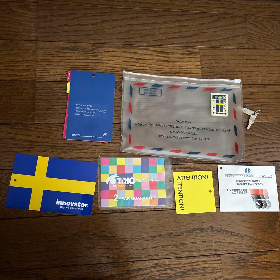 スーツケース　イノベーター　機内持込可38L