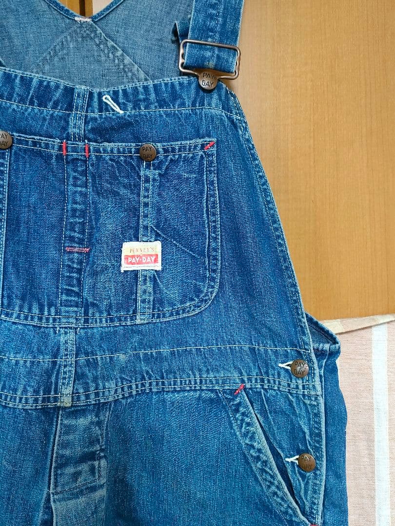 G*M様 PAY-DAY デニムオーバーオール 50's ビンテージデニム