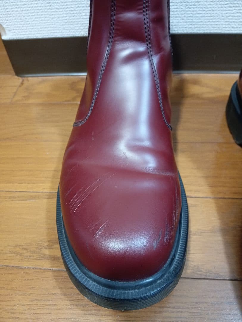 Dr.Martens 2976 ボルドー（チェルシーブーツ）