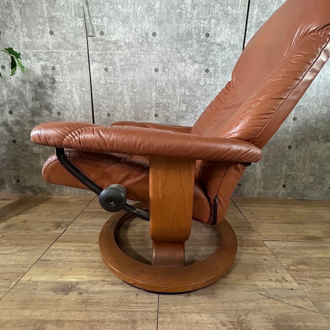 ꧁EKORNES エコーネス꧂ストレスレスチェア パーソナル アーム 本革レザー
